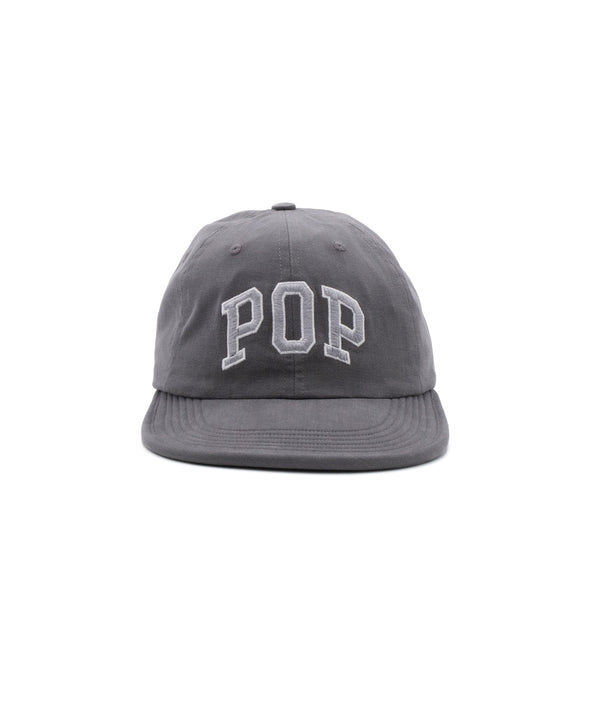 pop trading company Pop Arch Sixpanel Flexfoam Hat Charcoal