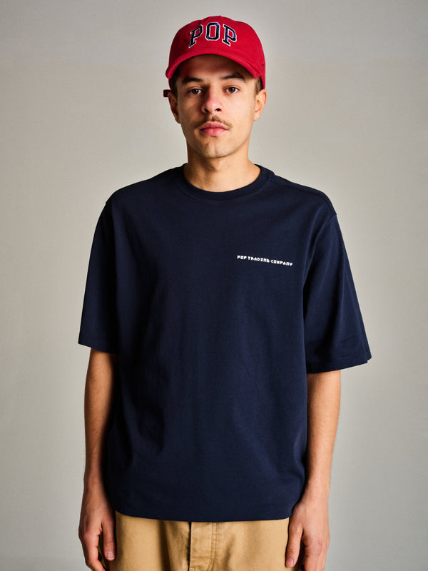 pop trading company Pop Arch Sixpanel Flexfoam Hat Goji Berry