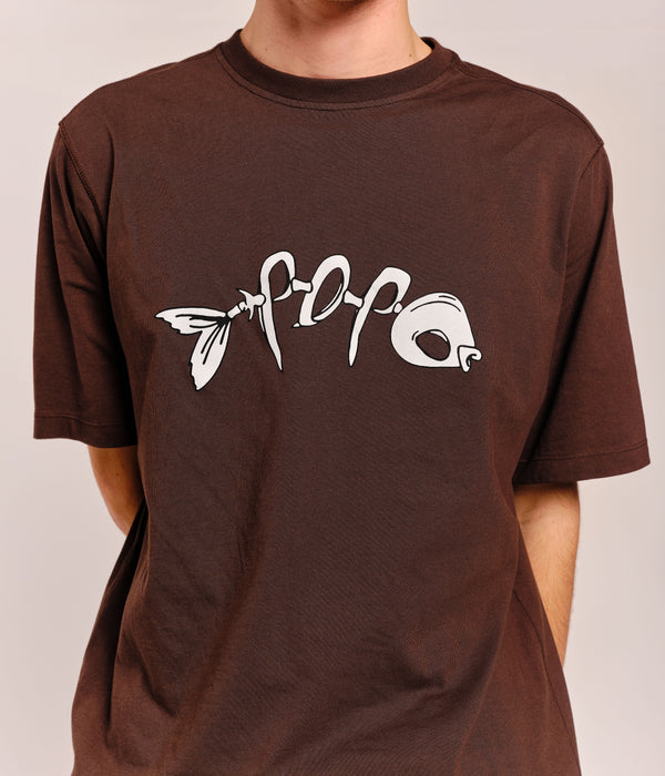 Pop Trading Company Pop Dead Fish T-Shirt Delicioso