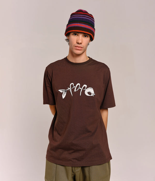 pop trading company Pop Dead Fish T-Shirt Delicioso