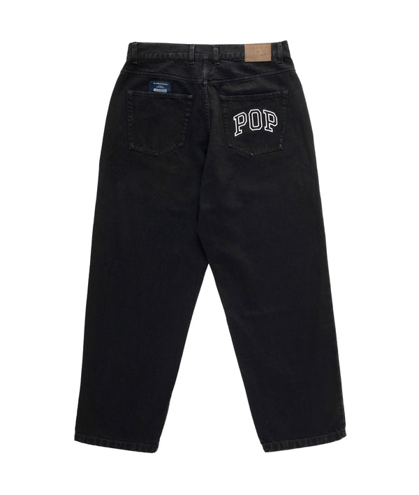 pop trading company Pop DRS Denim Arch Pants Rinsed Black