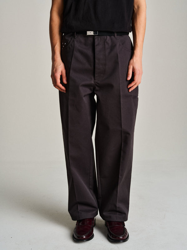 Pop Trading Company Pop DRS Worker Pants Anthracite