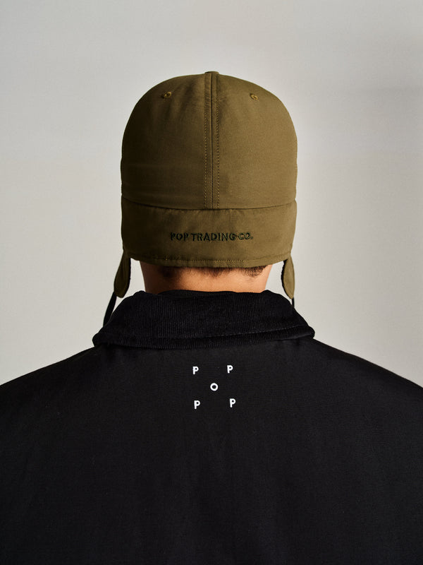 Pop Trading Company Pop Earflap Hat Four Leaf Clover