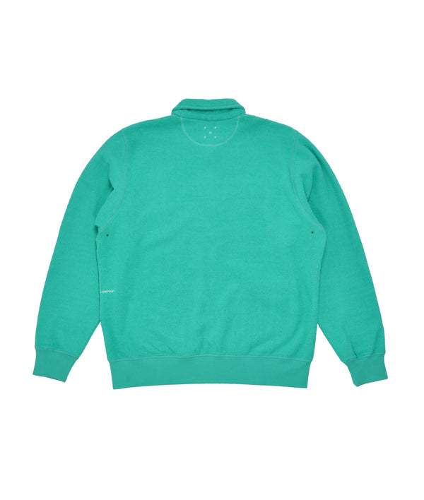 Pop Trading Company Pop Full Zip Sweat Peacock Green