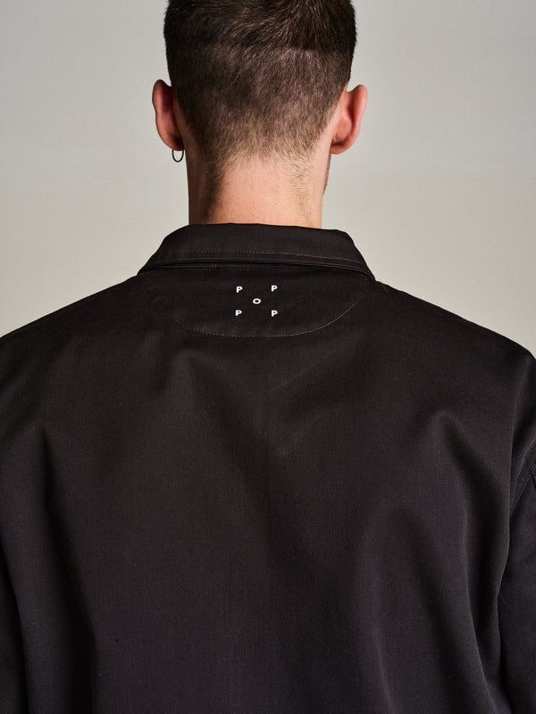 Pop Trading Company Pop Full Zip Worker Jacket Anthracite