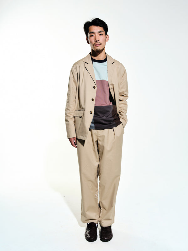 pop trading company Pop Hewitt Suit Pants White Pepper