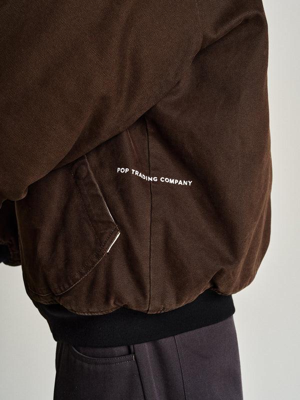 Pop Trading Company Pop Hooded Flight Jacket Delicioso