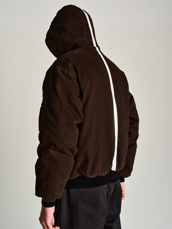 Pop Trading Company Pop Hooded Flight Jacket Delicioso