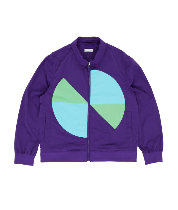 pop trading company Pop & Martens & Martens Full Zip Jacket Purple