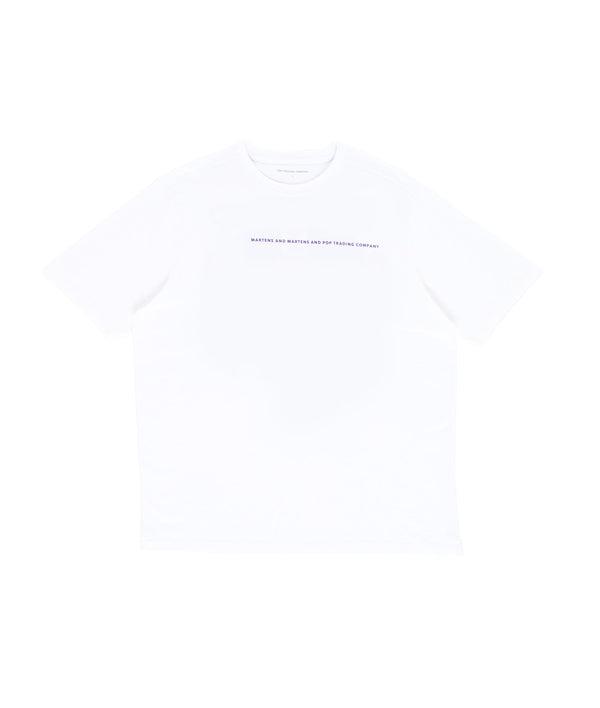 Pop Trading Company Pop & Martens & Martens T-Shirt White