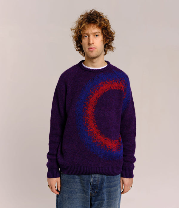 pop trading company Pop O Knitted Crewneck Mysterioso
