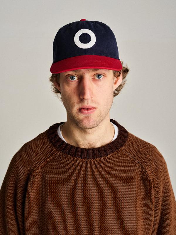 pop trading company Pop O Sixpanel Hat Navy/Goji Berry