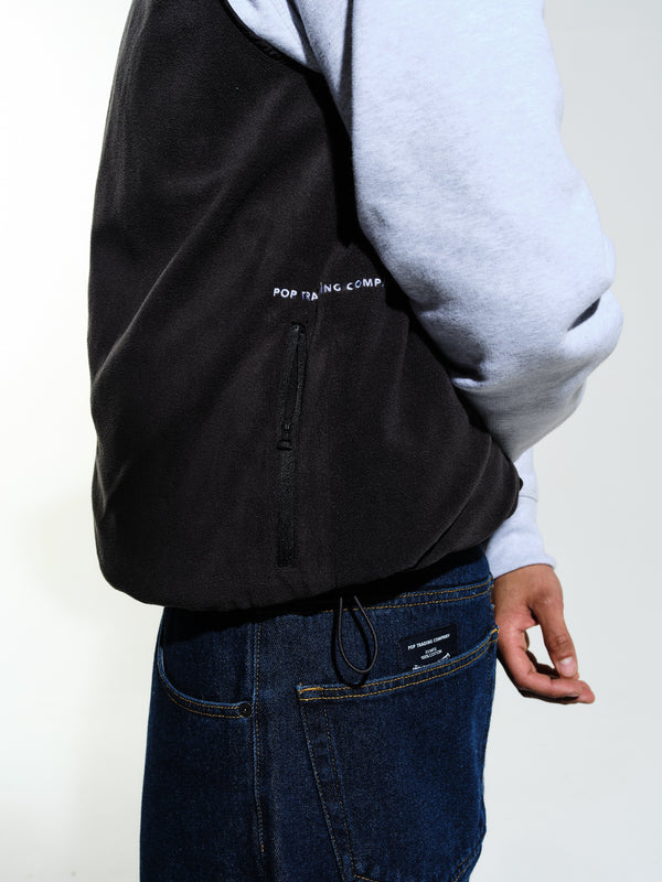 Pop Trading Company Pop Reversible Safari Vest Anthracite