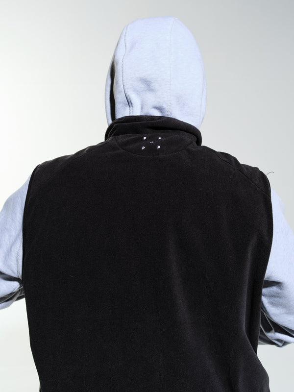 Pop Trading Company Pop Reversible Safari Vest Anthracite