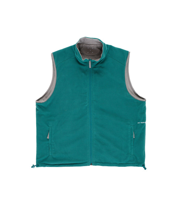Pop Trading Company Pop Reversible Safari Vest Wet Weather/Bayberry