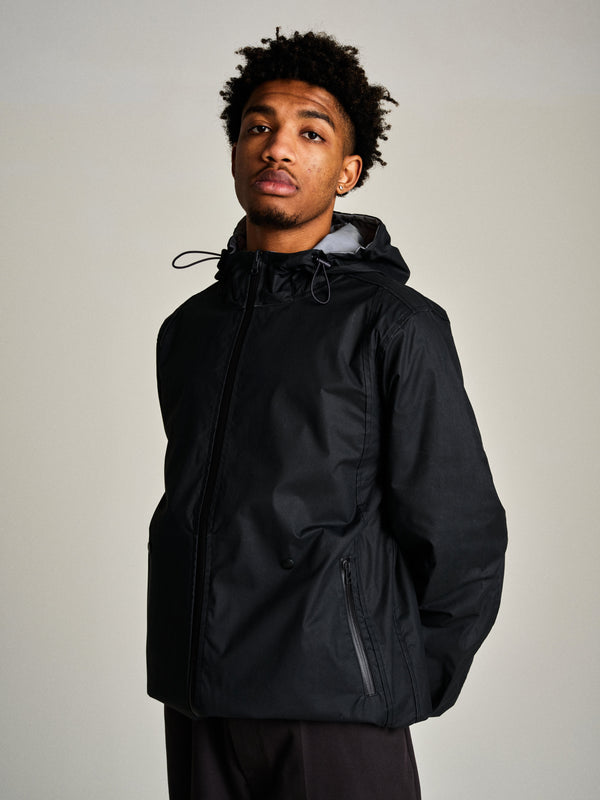 pop trading company Pop Reversible Tech Jacket Anthracite/Reflective