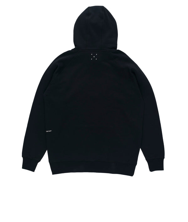 Pop Trading Company Pop Arch Hooded Sweat Black