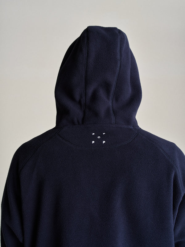 Pop Trading Company Pop Arch Hooded Sweat Navy