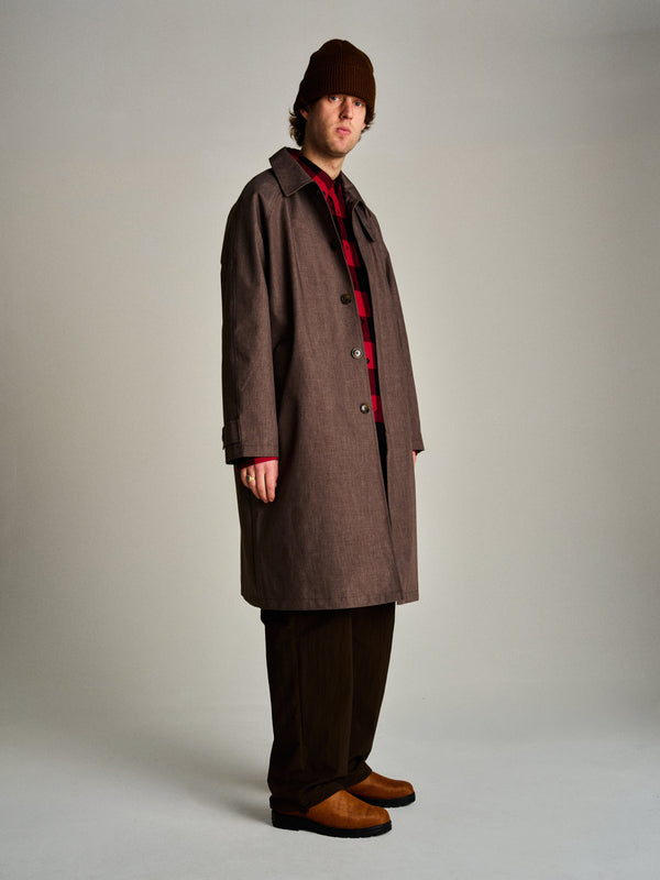 pop trading company Pop Car Coat Delicioso Heather