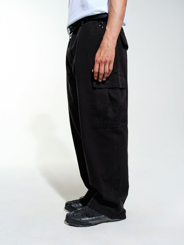 Pop Trading Company Pop Cargo Pant Black