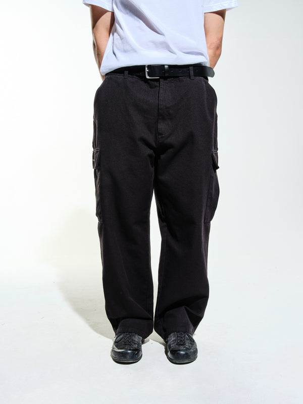 pop trading company Pop Cargo Pant Black