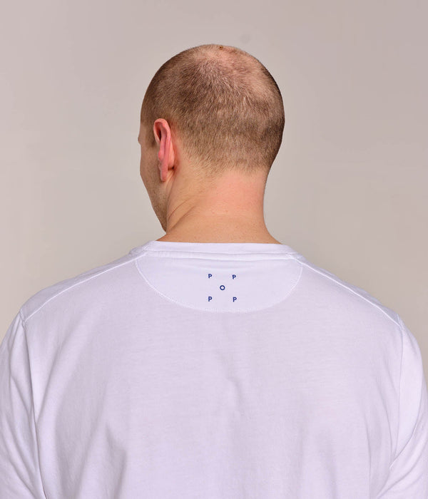 Pop Trading Company Pop Continental T-Shirt White