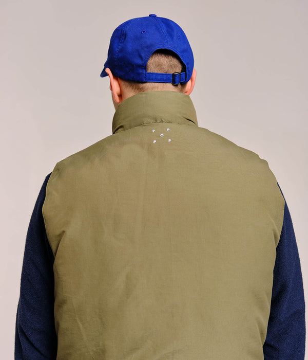 Pop Trading Company Pop Crest Sixpanel Hat Blue