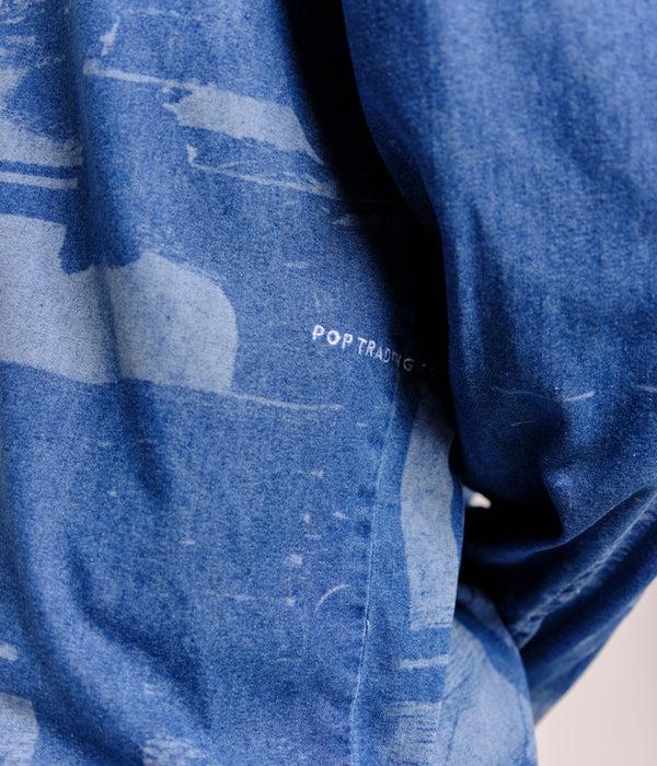 Pop Trading Company Pop Denim Shirt Rinsed Denim