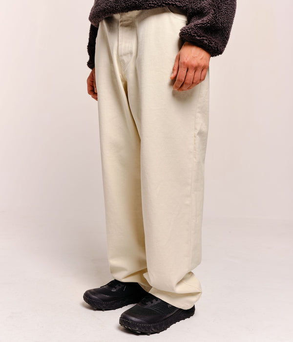 Pop Trading Company Pop DRS Pants Off White Denim