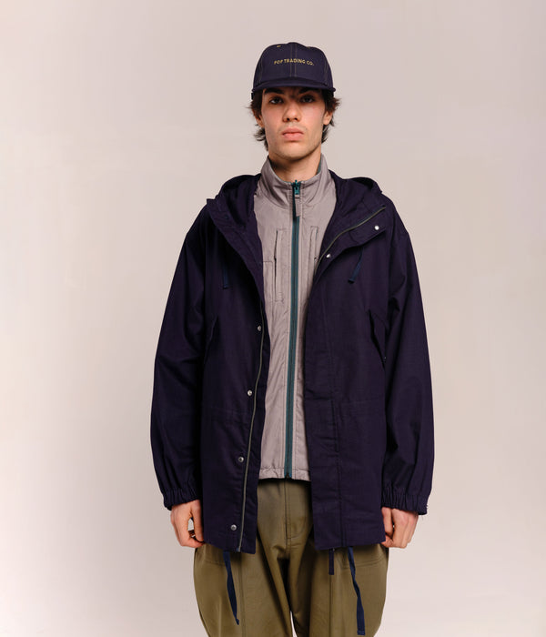 pop trading company Pop Fishtail Jacket Navy