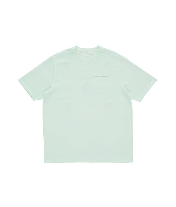 Pop Trading Company Pop Logo T-Shirt Blue Haze