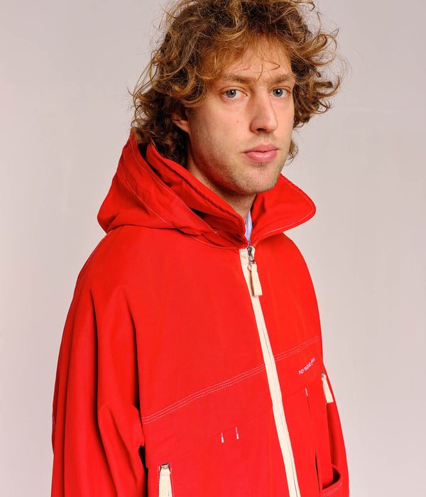 Pop Trading Company Pop New City Jacket Goji Berry
