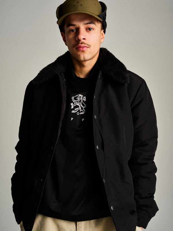 pop trading company Pop Padded Jacket Black