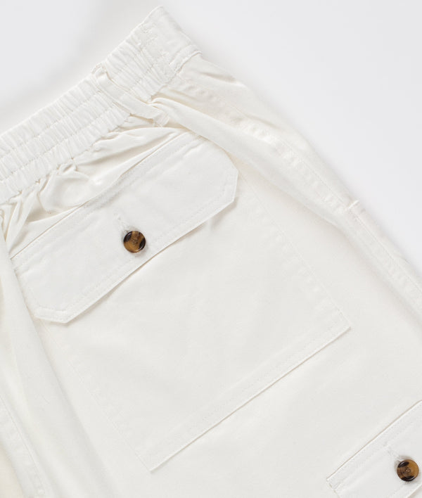 Pop Trading Company Pop Pocket Short White