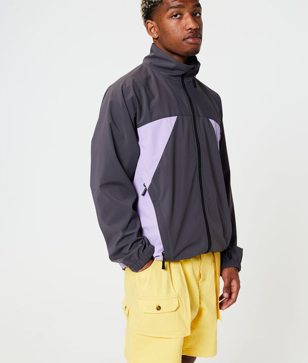 pop trading company Pop Two Tone Training Jacket Charcoal