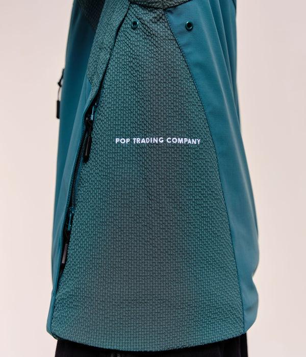 Pop Trading Company Pop Two Tone Trainings Jacket Bayberry