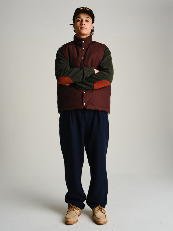 Pop Trading Company Pop Wool Hewitt Suit Pants Navy