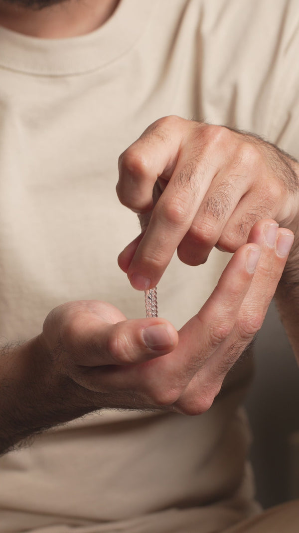 Pori Jewelers Italy 925 Sterling Silver 4MM Miami Cuban Chain Necklace Unisex