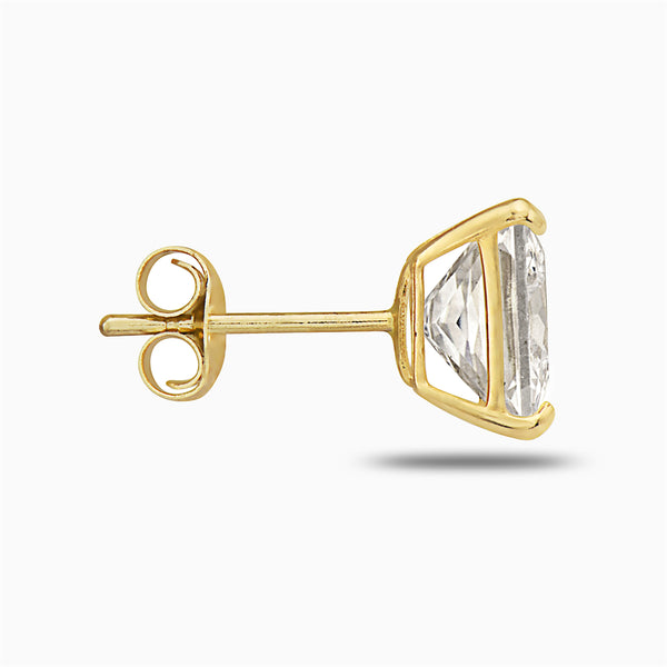 Pori Jewelers 14K GOLD SQUARE DIAMOND STUDS