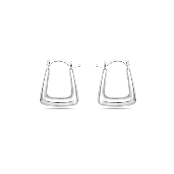 Pori Jewelers 14K GOLD SQUARE HOOP EARRINGS