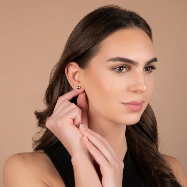 Pori Jewelers 14K ROSE GOLD BALL STUDS