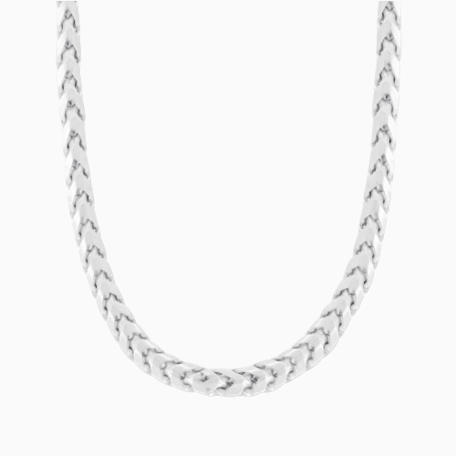 pori jewelers Silver 5MM Franco Chain Necklace pori jewelers Silver 5MM Franco Chain Necklace