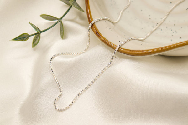 Pori Jewelers SILVER POPCORN NECKLACE