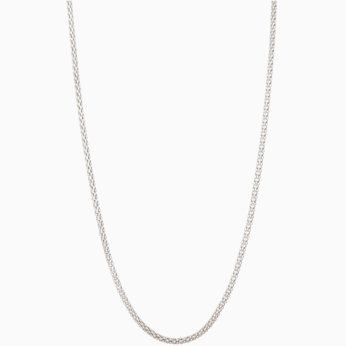 pori jewelers SILVER POPCORN NECKLACE