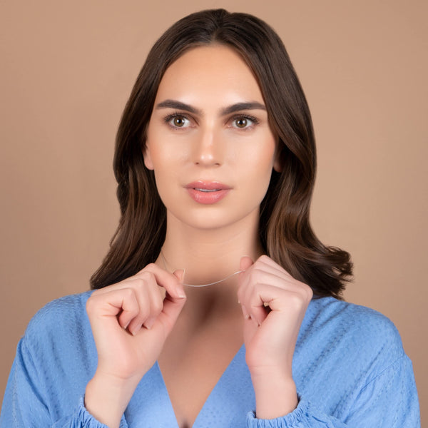 Pori Jewelers Sterling Silver Italian Magic Snake Chain Necklace