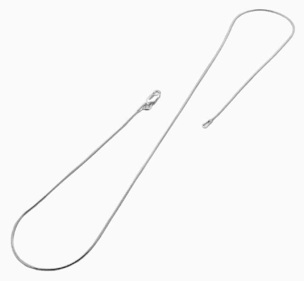 pori jewelers Sterling Silver Italian Magic Snake Chain Necklace