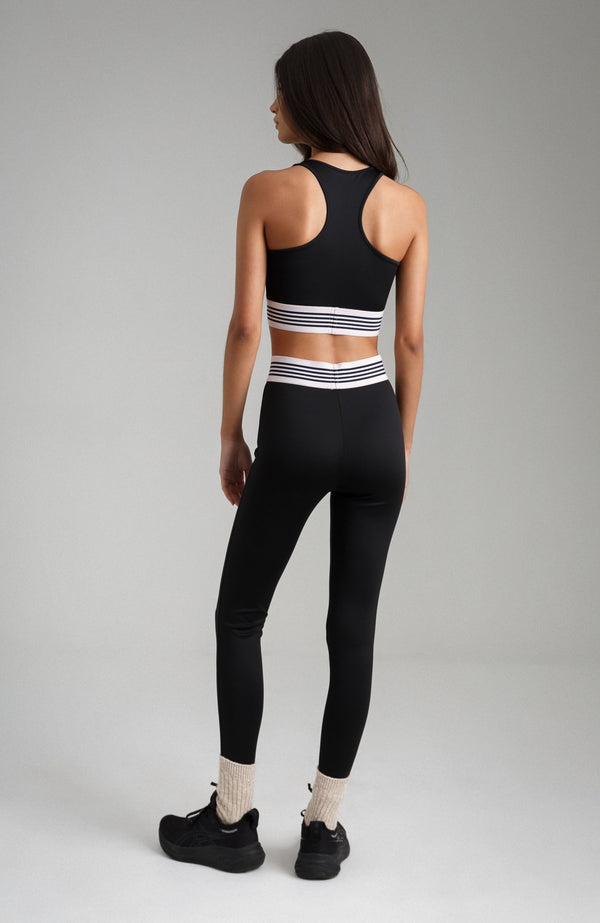 Port De Bras Aime Legging Black (Chantilly / Black Band)