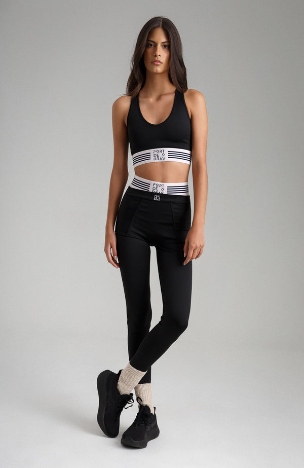 port de bras Aime Legging Black (Chantilly / Black Band)