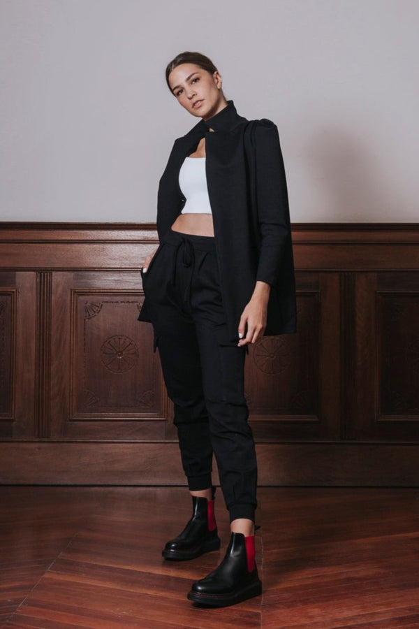 port de bras Cargo Jogger Black