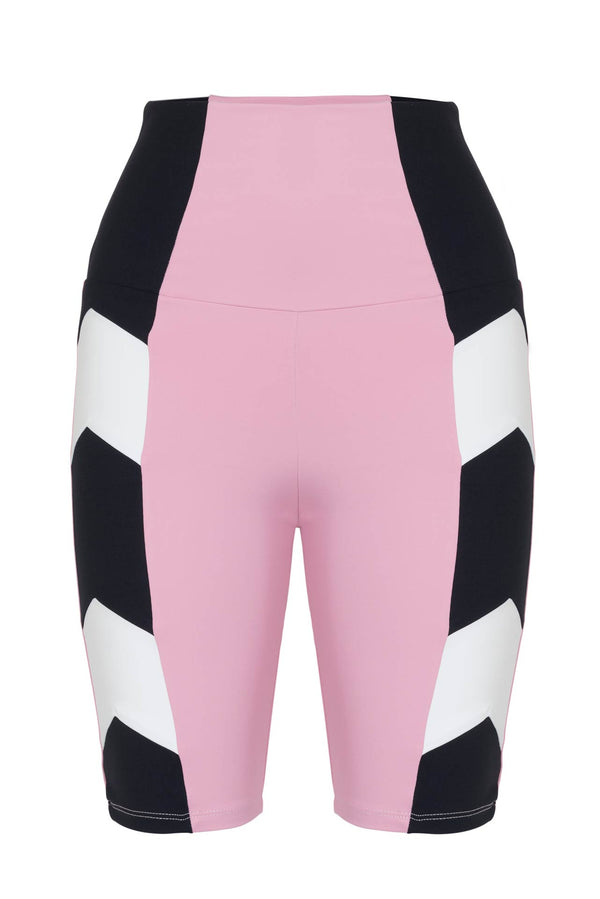 Port De Bras Front Arrow Biker Pink